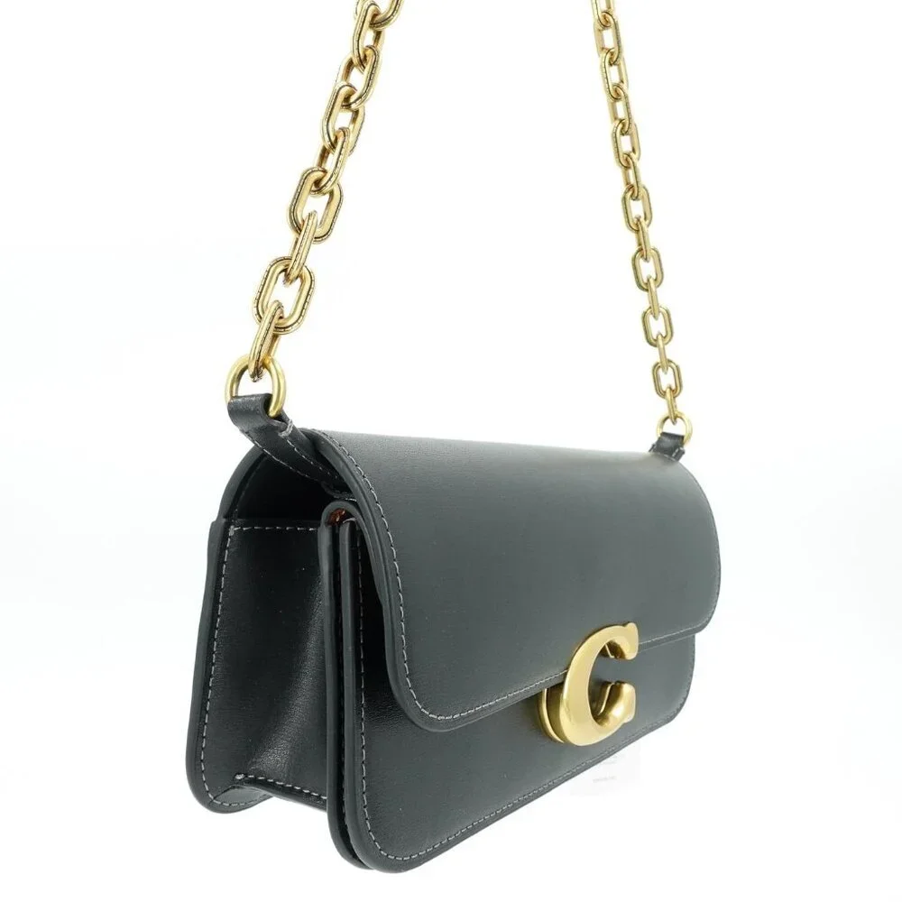 Coach Idol 23 Shoulder Bag Black OS - Picture 8 of 14